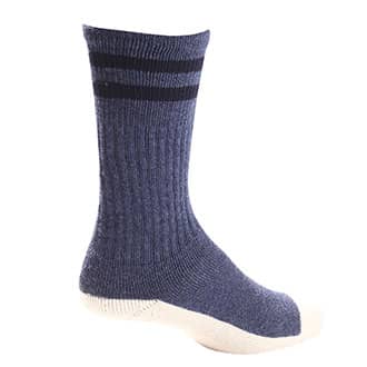 Men's Postal Blue Cushioned Health Execusox - Medium