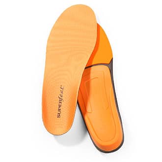 SUPERFEET Mens Trim-to-Fit Orange Insoles NON REIMBURSABLE ITEM