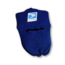 Knit Postal Cap with Face Mask for Letter Carriers and Motor