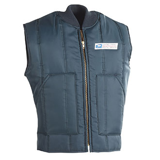 Insulated Postal Vest for Mail Handlers and Maintenance