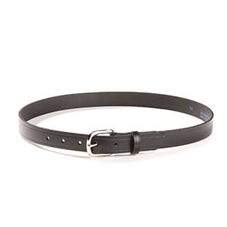 Black Leather Belt 1" Wide Ladies