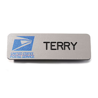 USPS Window Clerk Name Badge