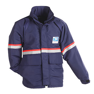 Waterproof Parka for Men Letter Carriers and Motor Vehicle Service Operators