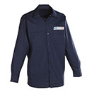 Postal Uniform Shirt, Poplin Long Sleeve for Mailhandler / M