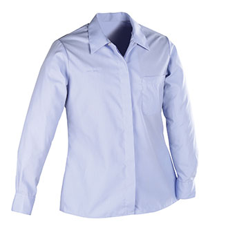Womens Long Sleeve Shirt for Window Clerks