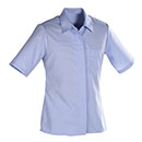 Womens Short Sleeve Shirt for Window Clerks