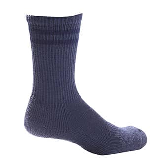 Pro Feet Blue Crew with Spandex - Medium