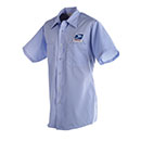 Postal Uniform Shirt, Men's Short Sleeve for Letter Carriers